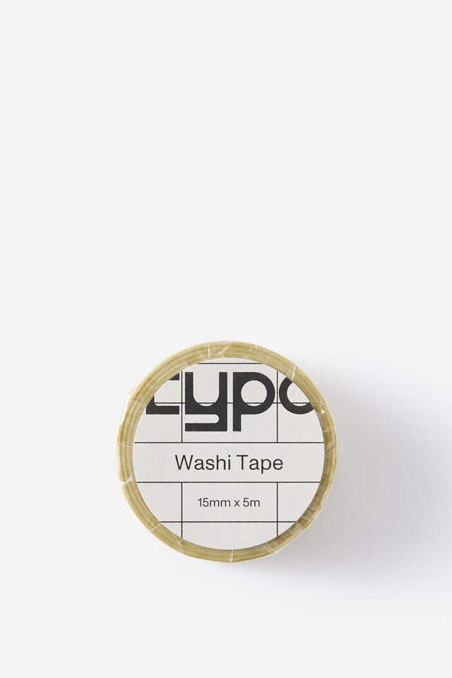 Washi Tape 15Mm, CAFE