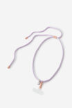 Active Rope Phone Lanyard, PASTEL LAVENDER / PEACH - alternate image 1