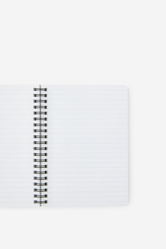 B6 Spiralbound Notebook, TELEPHONE GRID