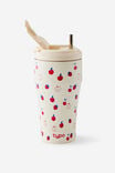 Loft Smoothie Cup 700Ml, ECRU STRAWBERRIES - alternate image 2
