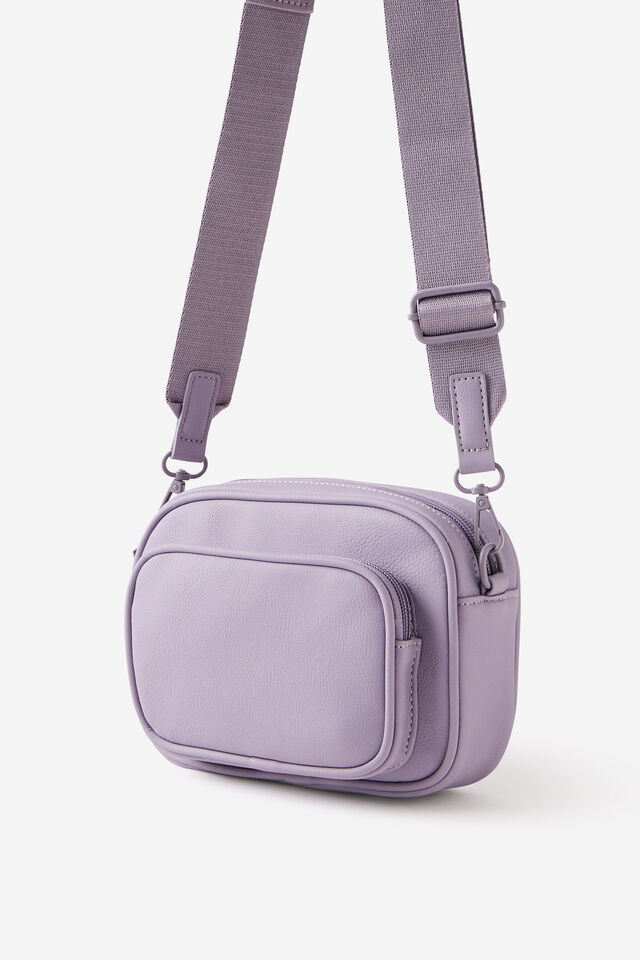 Pro Camera Crossbody, SILVER LILAC