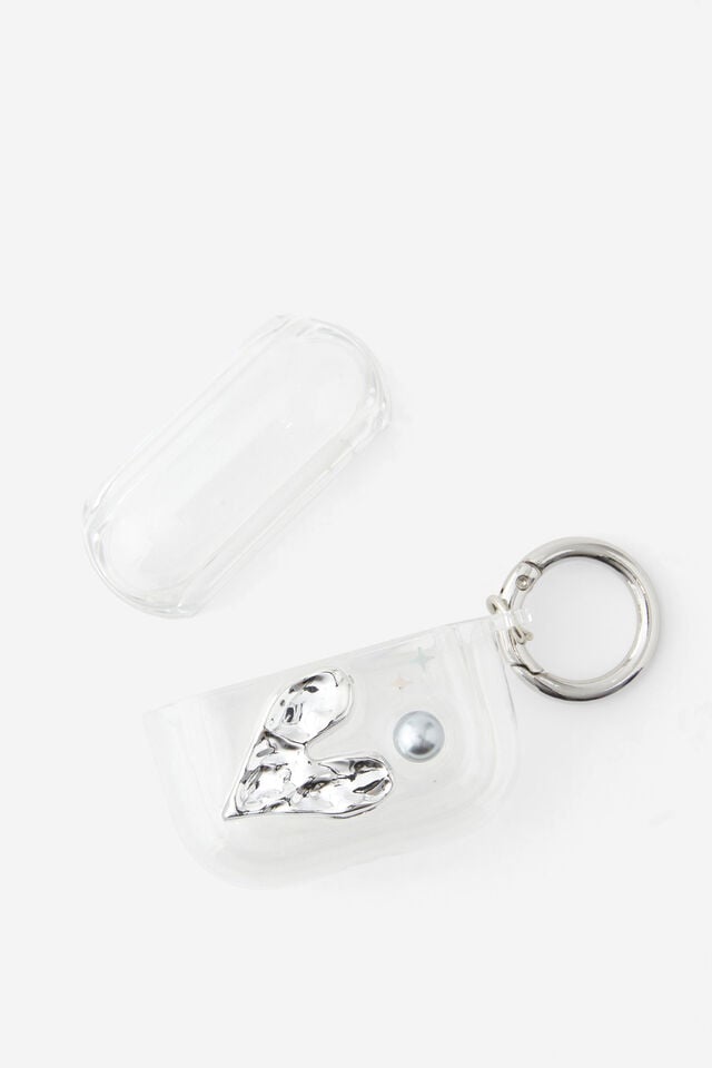 Trinket Earbud Case Gen 3, CHROME HEART / PEARL