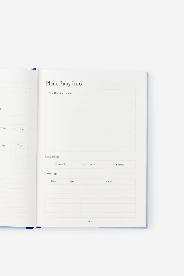 A5 Guided Journal, PLANTS