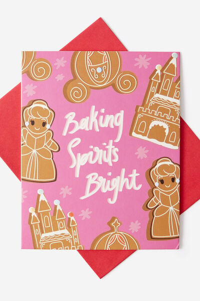Christmas Card 2026, LCN DIS CINDERELLA GINGERBREAD