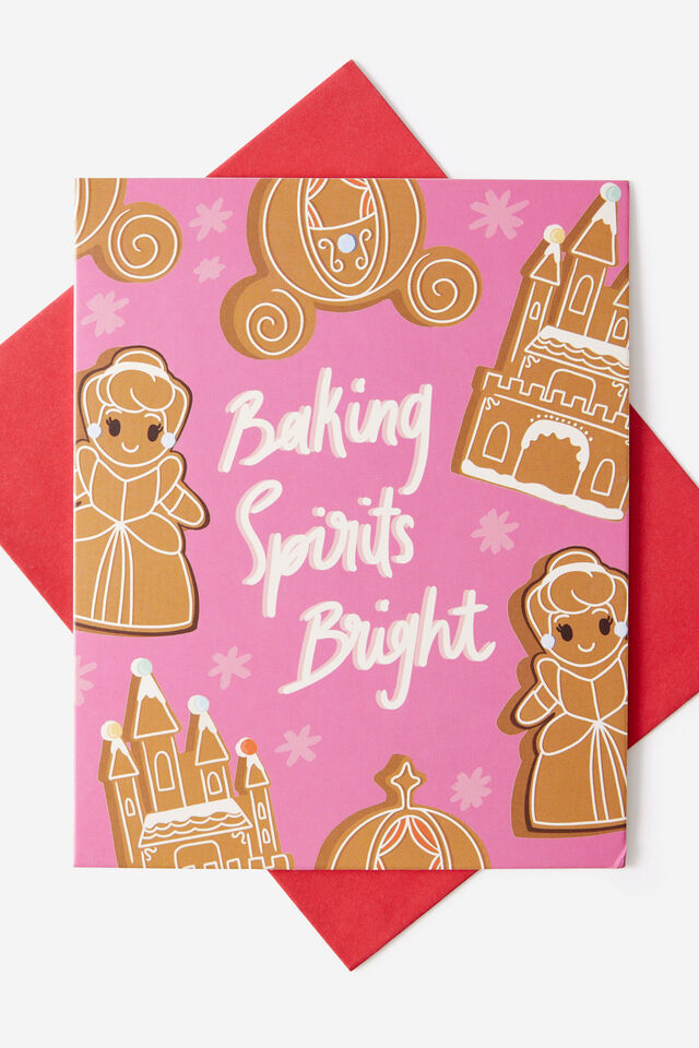 Christmas Card 2026, LCN DIS CINDERELLA GINGERBREAD