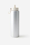 Personalised On The Move 1L Sipper Top, CHROME SILVER - example image 1