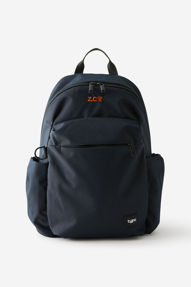 Personalised Mode Backpack, BLACK