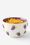 Fine Fruit Souper Bowl, GRAPES - alternate image 2