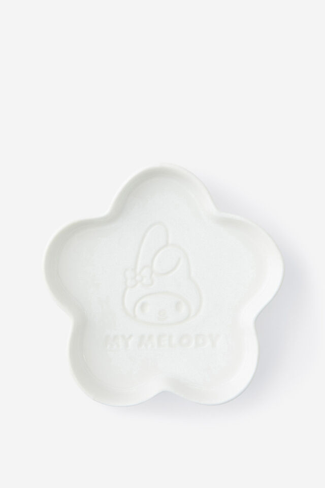 Collab Shaped Sauce Dish, LCN SAN HELLO KITTY MY MELODY