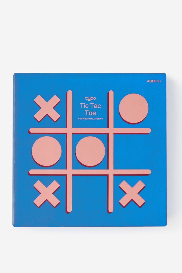 Acrylic Travel Tic Tac Toe, SUMMER CLUB / POSIE