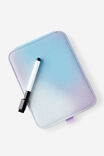 Flip It Memo Board, DIFFUSION SILVER LILAC - alternate image 2