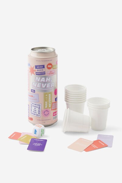 Cheers To That Drinking Game, NAH NEVER PINK
