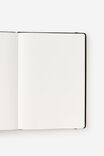 Metro B5 Hard Plain Notebook, Black - alternate image 2