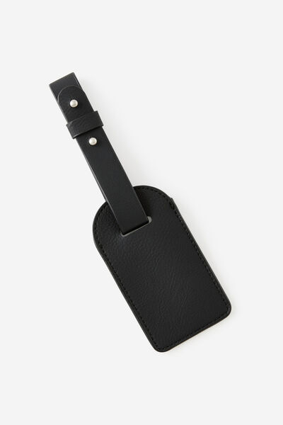 Core Luggage Tag, BLACK