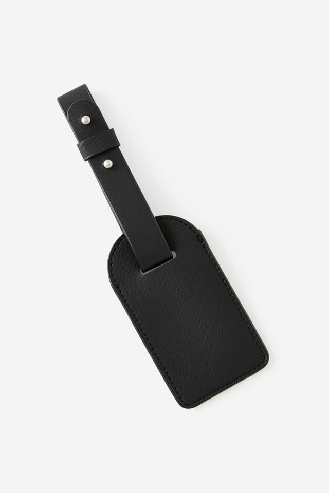 Core Luggage Tag, BLACK