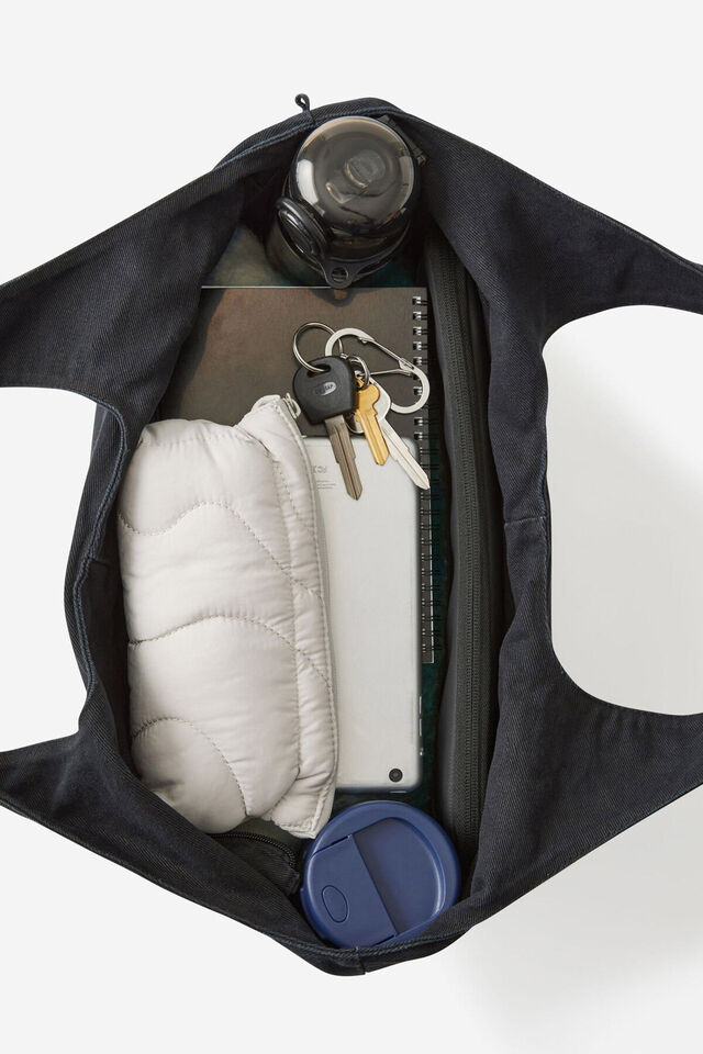 Loft Wellness Tote, BLACK