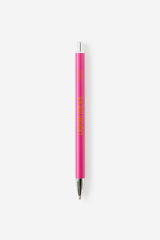 Print Play Ballpoint Pen, POSIE WASABI