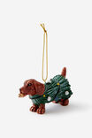 DACHSHUND DOG CHRISTMAS TREE