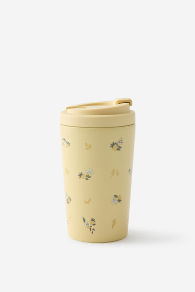 Metal Commuter Cup, DITSY PANSY / LEMON TART