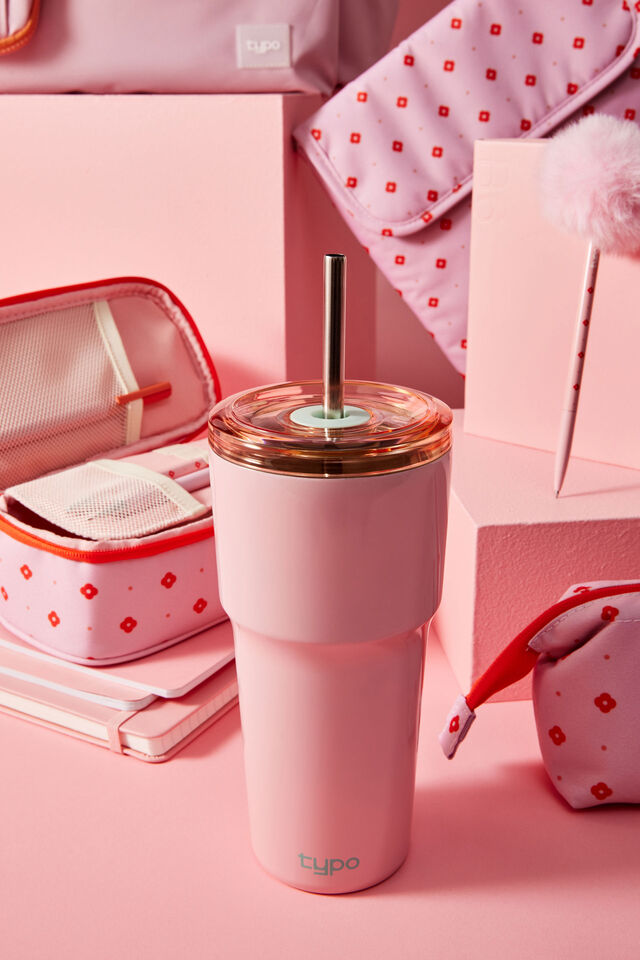 Smoothie Cup 600Ml, STRAWBERRY MILK