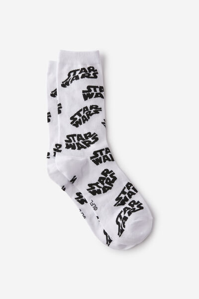 Socks, LCN LUC STAR WARS LOGO (M/L)