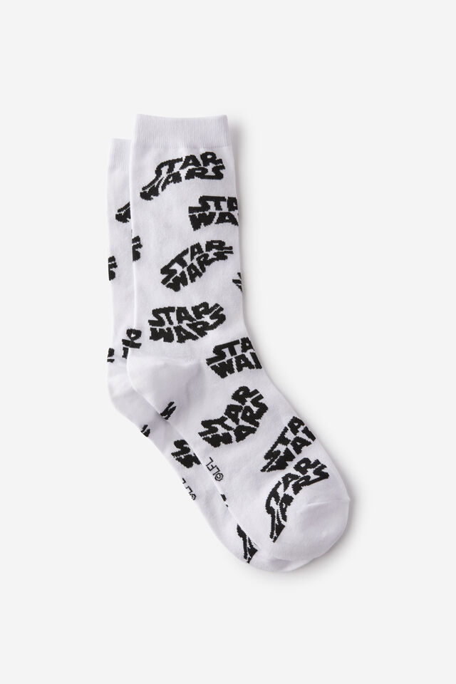 Socks, LCN LUC STAR WARS LOGO (M/L)