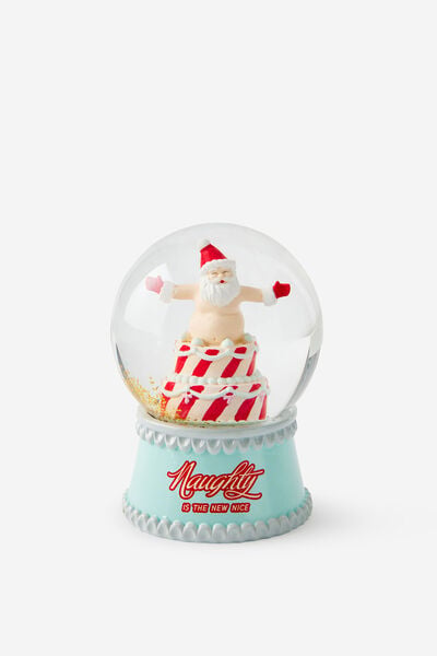 Christmas Snow Globe, SANTAS SUPRISE
