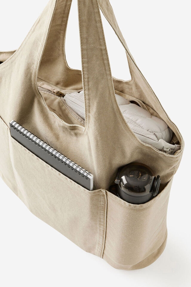Loft Wellness Tote, CHAI LATTE