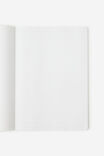 A4 Stitch Notebook, OLIVE - example image 2