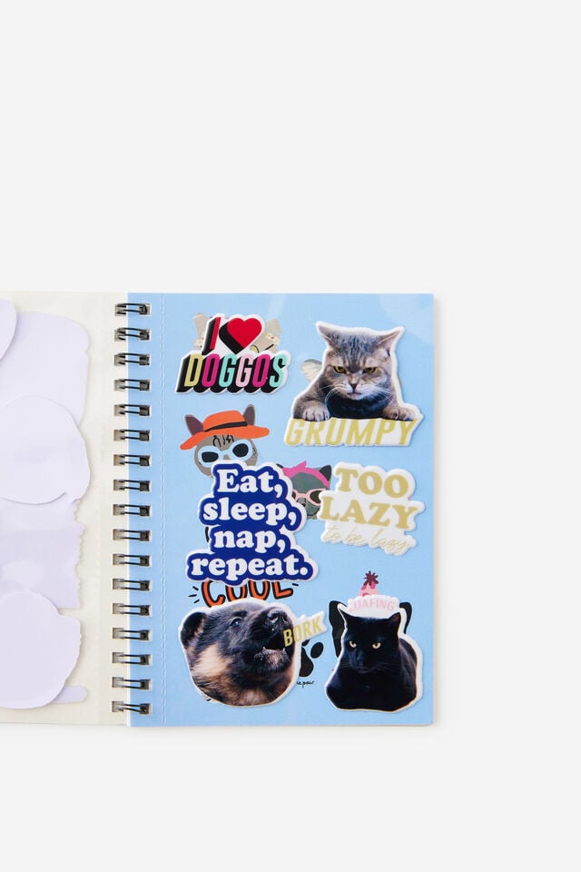 Stick It Sticker Book, PETS OVER PEOPLE!