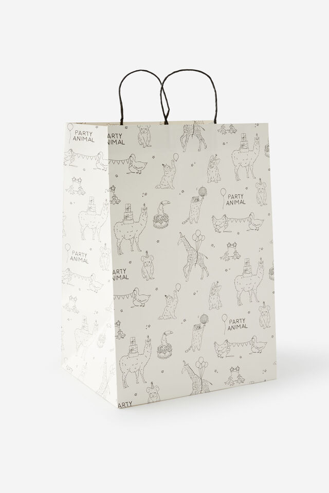 Get Stuffed Gift Bag - Large, ANIMAL PARTY