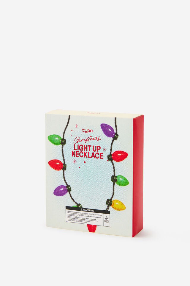 Christmas Light Up Necklace, CHRISTMAS LIGHTS