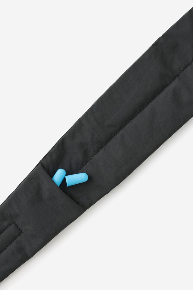 Lights Out Eye Mask, BLACK TEXTURE