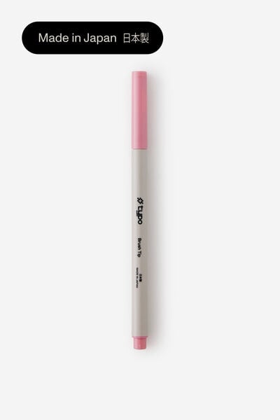 Brush Tip Pen, DUSTY PINK