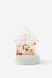 Collab Small Shaped Snowglobe, LCN PEA SNOOPY & WOODSTOCK HOUSE - alternate image 1