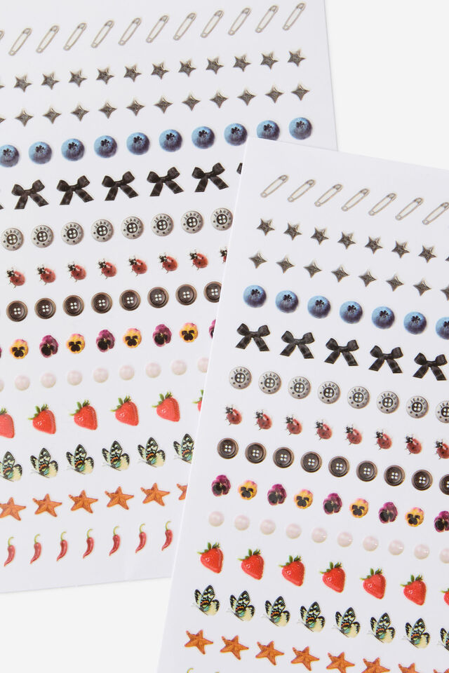 Lcn Nail Sticker Sheet, TRINKETS