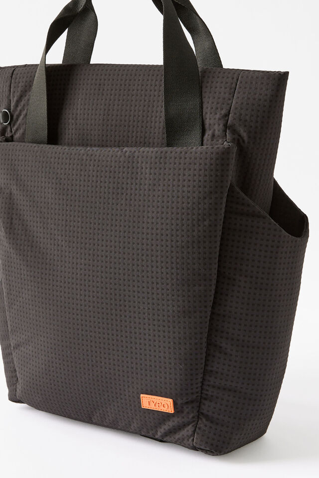 Metro 2 In 1 Backpack, BLACK