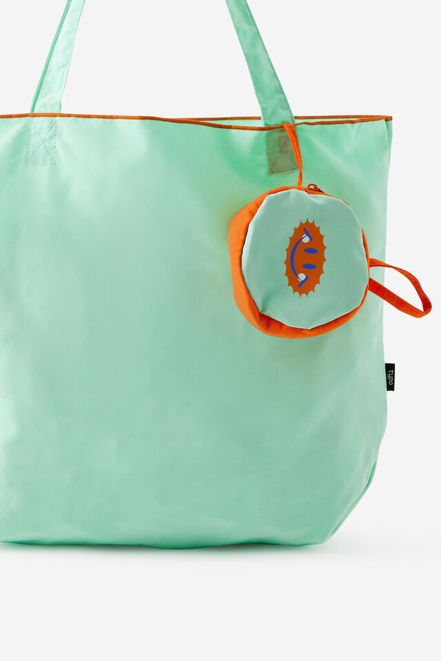 Packable Tote, JELLY MINT