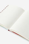 Personalised A5 Hard Lined Notetaker Notebook, MULTI SPLICE - example image 3