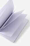 A4 Stitch Bound Watercolour Book, GREY AZURE - example image 3
