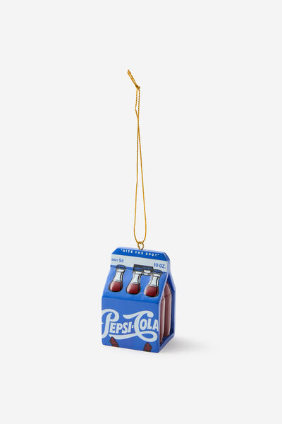 Collab Resin Christmas Ornament, LCN PEP PEPSI BOTTLES