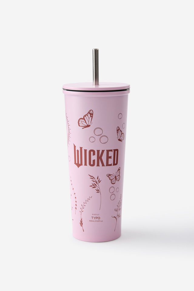 Collab Metal Smoothie Cup, LCN UNI WICKED GLINDA