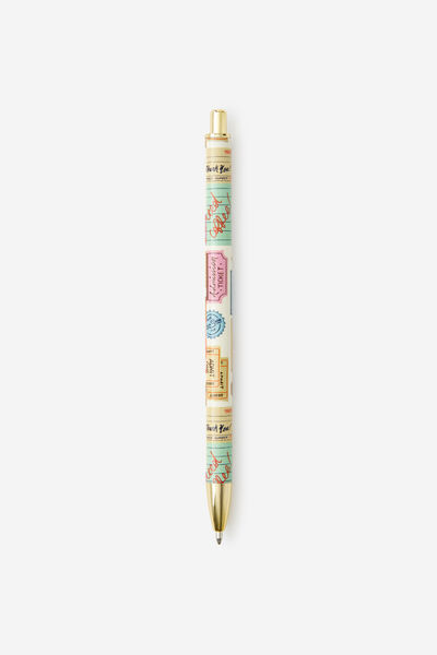 Print Play Ballpoint Pen, TICKETS AND TRINKETS