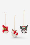 Licensed Ornament Pack, LCN SAN HELLO KITTY AND FRIENDS - alternate image 1