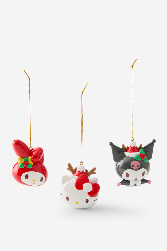 Licensed Ornament Pack, LCN SAN HELLO KITTY AND FRIENDS