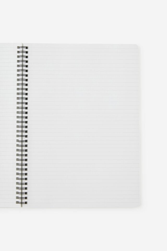 A4 Spiralbound Notebook, FRUIT STICKERS