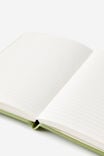 Metro B6 Hard Lined Notebook, Little Treats Bay Leaf - alternate image 3