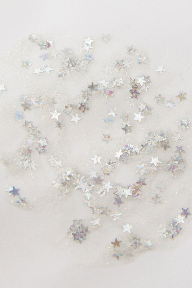 Glitter Paint Tube, IRRIDESCENT STARS