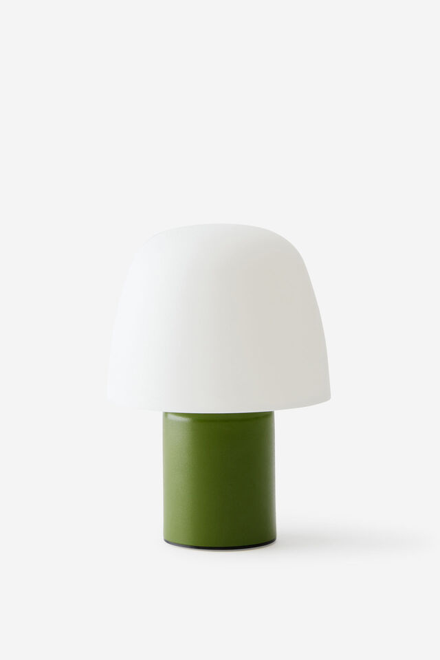 Touch Mushroom Desk Lamp, MARTINI GREEN