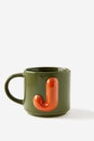 Everyday Alpha Mug, J - example image 1
